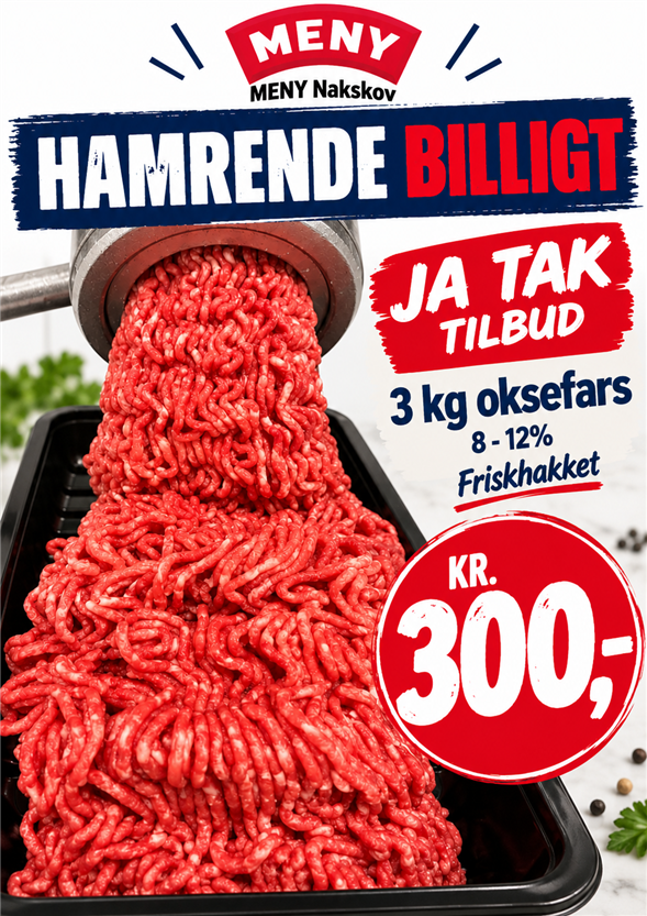 3 kg oksefars 8-12 %