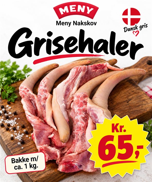 Grisehaler ca. 1 kg