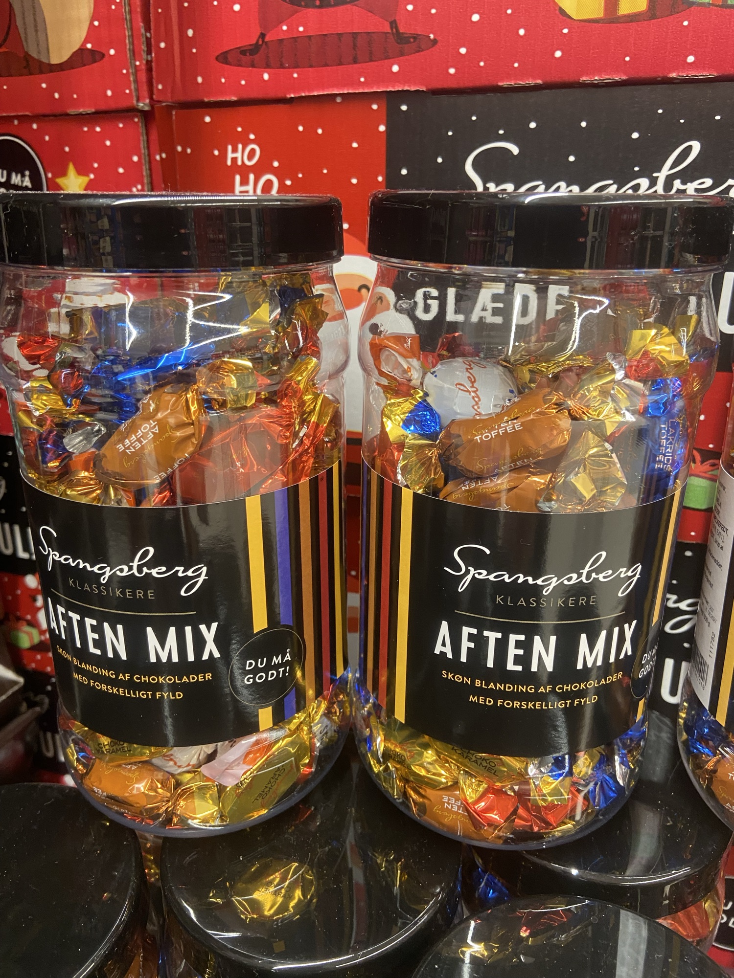 Spangsberg AFTEN MIX bøtte m/600  g