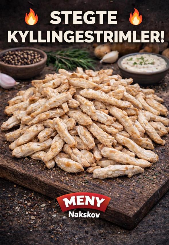 2,0 kg. Stegte Kyllingestrimler