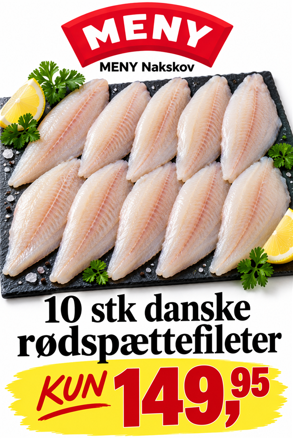 Rødspættefileter